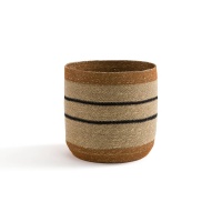 Разноцветная Плетеная корзина Saski единый размер разноцветный LA REDOUTE INTERIEURS  фото, kupilegko.ru